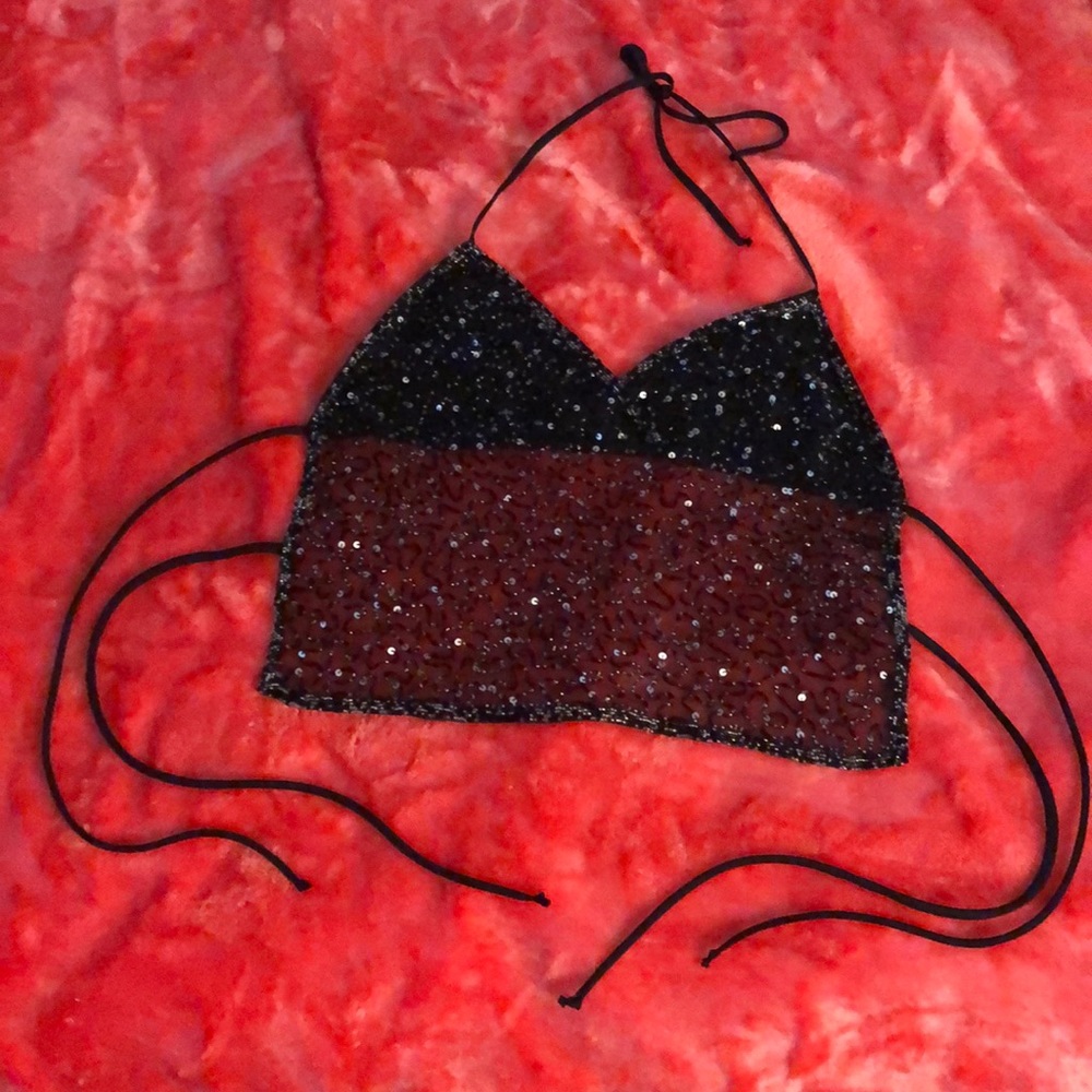 Charlotte Russe backless top